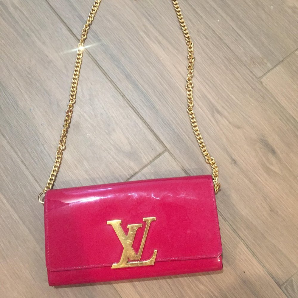 Louis Vuitton - Clutch Louise - Indian pink